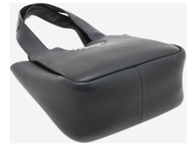 Prada Mini borsa in pelle Vitello Daino nera Nero - vista 4