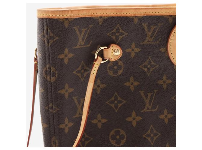 Louis Vuitton Sac cabas Neverfull MM 2007 marron - vue 14