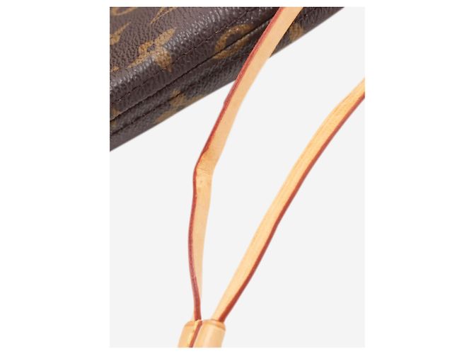 Louis Vuitton Sac cabas Neverfull MM 2007 marron - vue 16