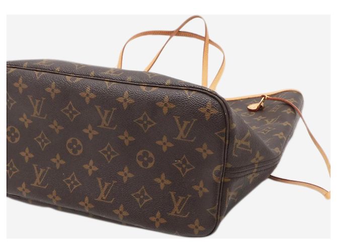 Louis Vuitton Sac cabas Neverfull MM 2007 marron - vue 3
