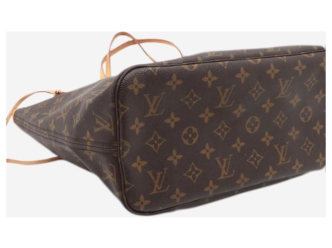 Louis Vuitton Sac cabas Neverfull MM 2007 marron - vue 4