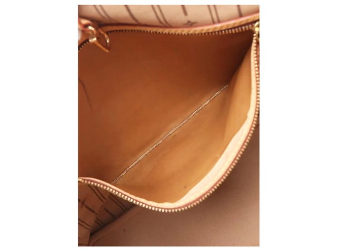 Louis Vuitton Sac cabas Neverfull MM 2007 marron - vue 8