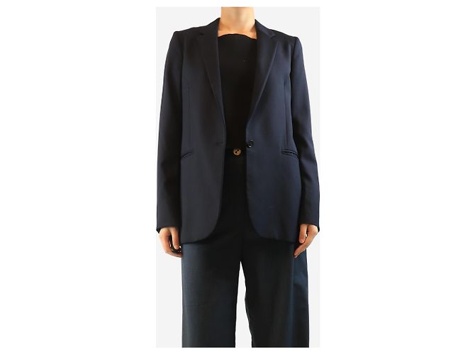 Paul Smith Blazer aus Navy-Wolle - Größe UK 10 Marineblau - Ansicht 4