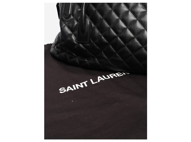 Saint Laurent Borsa da viaggio ES Giant nera Nero - vista 9