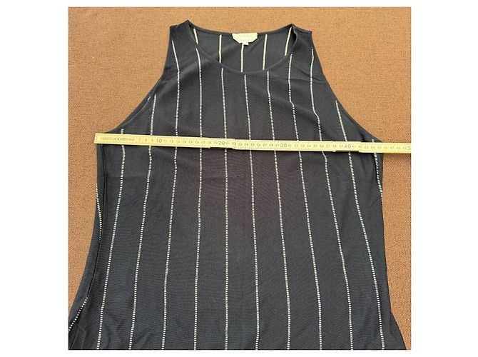 Max Mara Top de punto a rayas Negro - vista 4