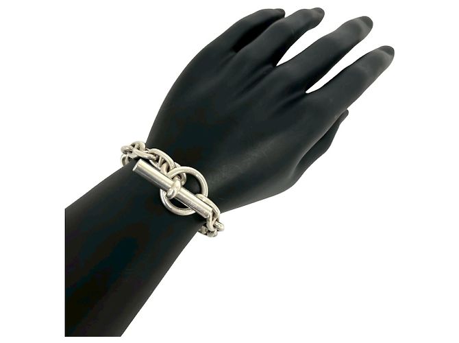 Hermès Bracciale Charm Hermes Silver 925 Chaine d'Ancre Argento - vista 2