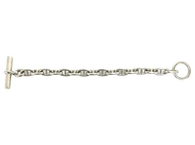 Hermès Bracciale Charm Hermes Silver 925 Chaine d'Ancre Argento - vista 5