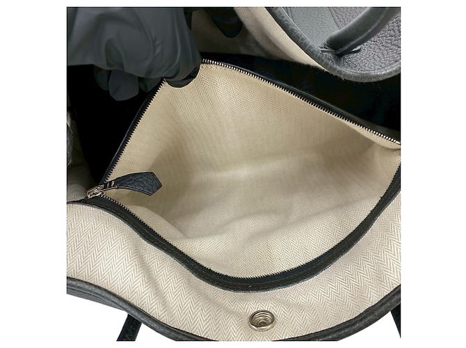 Hermès Hermes Garden Party PM Negonda Leder Tote Bag Schwarz - Ansicht 10