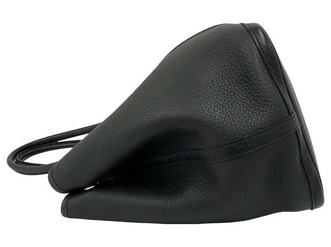 Hermès Hermes Garden Party PM Negonda Leder Tote Bag Schwarz - Ansicht 5