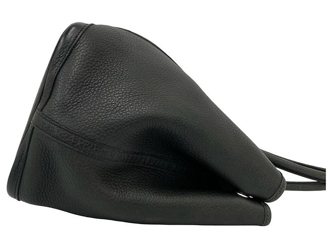 Hermès Hermes Garden Party PM Negonda Leder Tote Bag Schwarz - Ansicht 6
