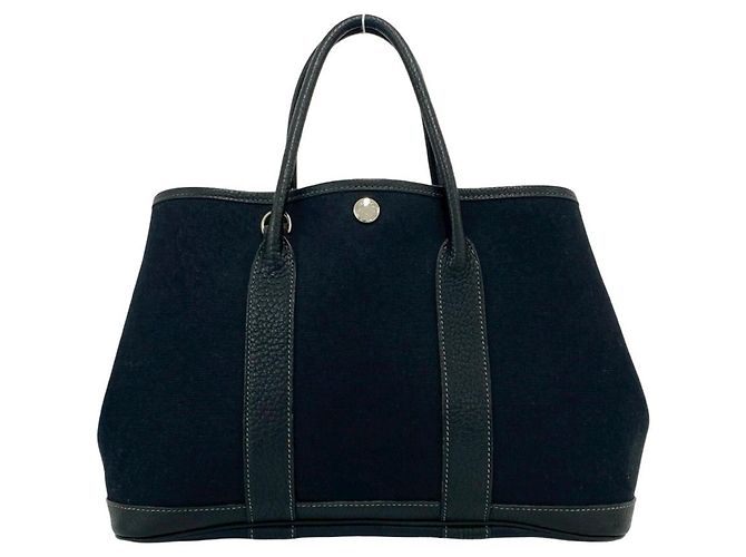 Hermès Borsa Hermes Garden Party TPM Black Nero - vista 3