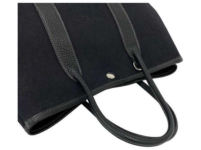 Hermès Borsa Hermes Garden Party TPM Black Nero - vista 4