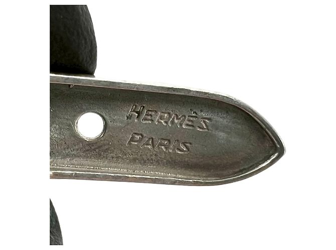 Hermès Hermes Vintage Boucles Sellier PM Armband Silber - Ansicht 3