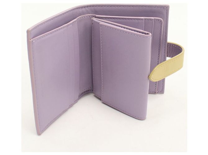 Céline Cartera bi-fold Celine en morado Púrpura - vista 3