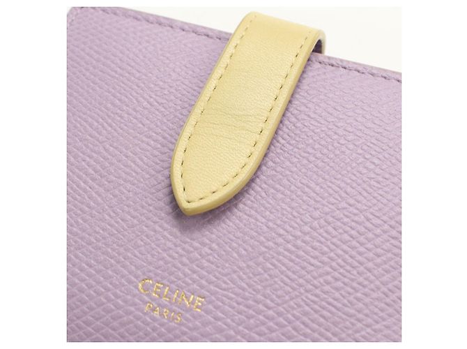 Céline Cartera bi-fold Celine en morado Púrpura - vista 9