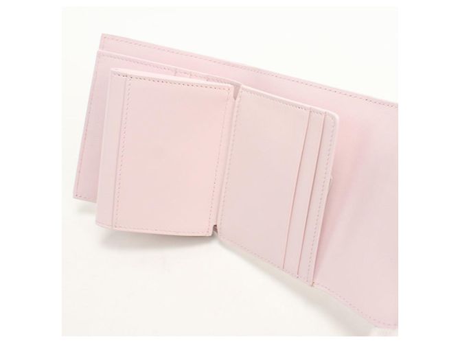 Céline Portafoglio tri-fold rosa Celine - vista 4