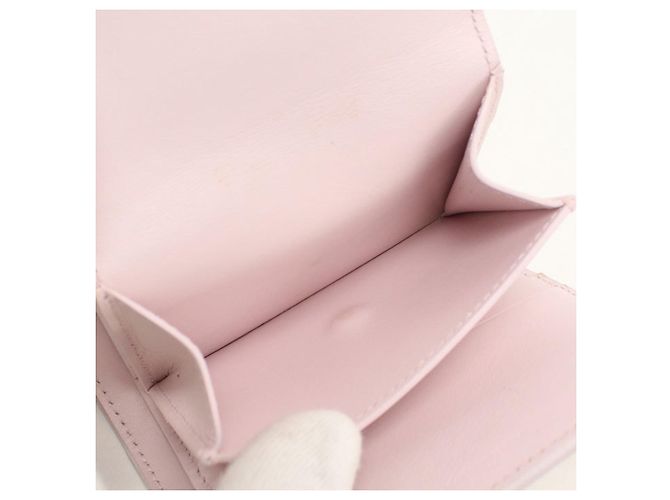 Céline Portafoglio tri-fold rosa Celine - vista 8