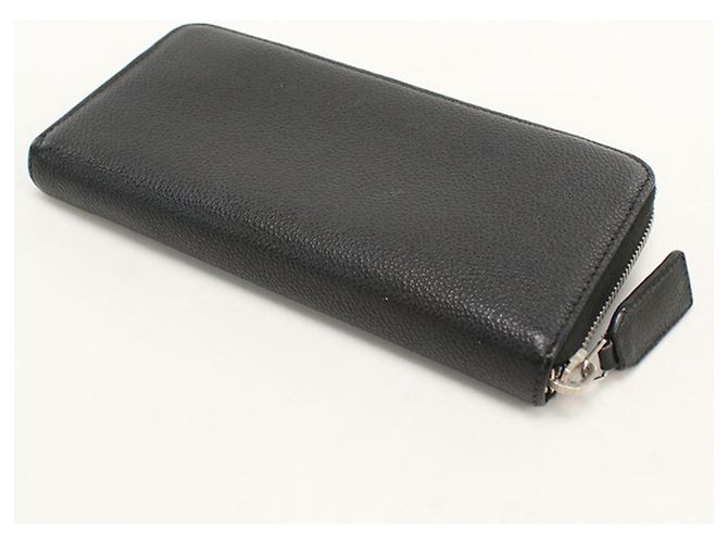 Saint Laurent Black Leather Long Wallet - view 2