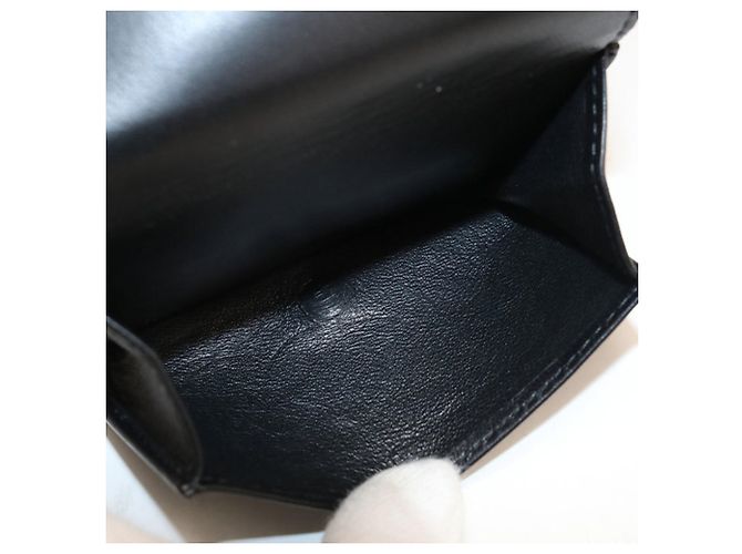 Carteira de três dobras Bottega Veneta Preto - vista 9
