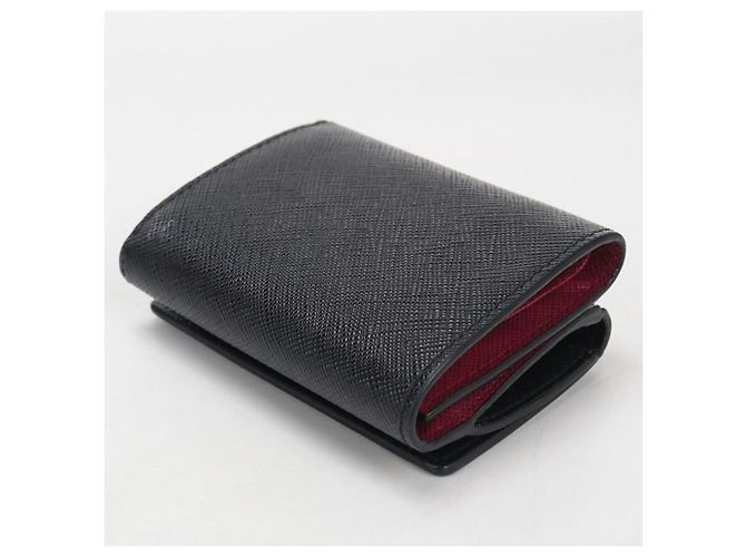Prada Tri-Fold Wallet Black - view 2