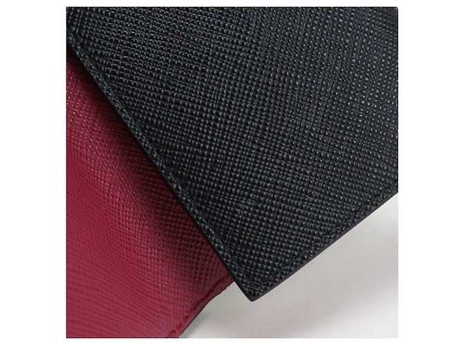 Prada Tri-Fold Wallet Black - view 5