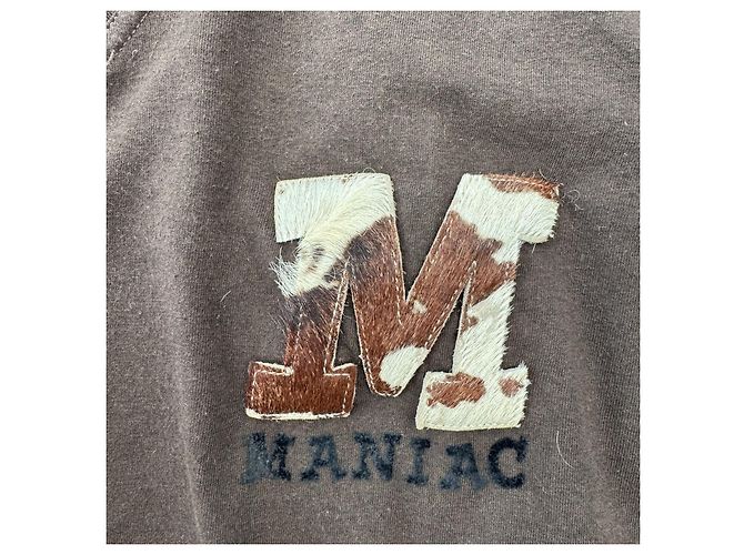 Dolce & Gabbana D&G T-shirt maniche lunghe scollo a V 'Maniac' - vista 7