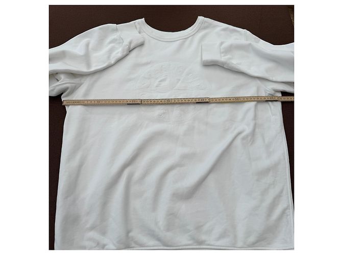 Stone Island Baumwoll-Sweatshirt Weiß - Ansicht 7