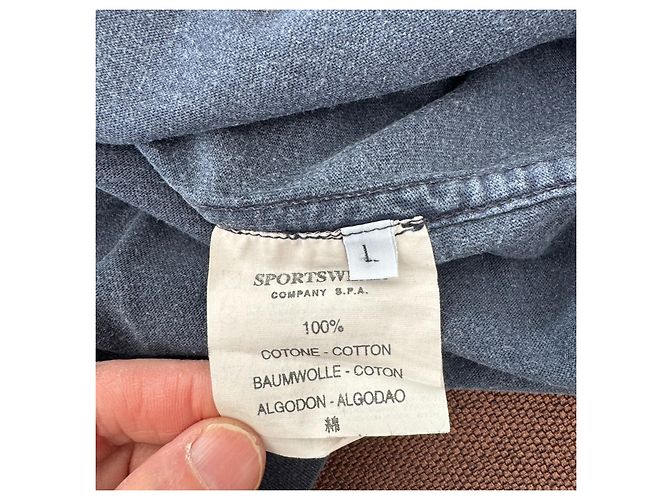 Stone Island T-shirt a maniche lunghe Grigio antracite - vista 4