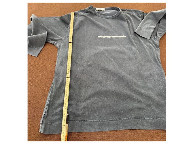 Stone Island T-shirt a maniche lunghe Grigio antracite - vista 5