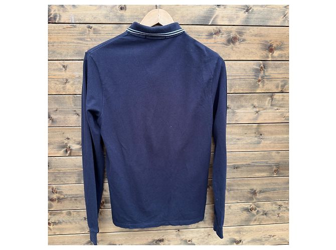 Stone Island Langarm-Poloshirt - Navyblau Dunkelblau - Ansicht 2