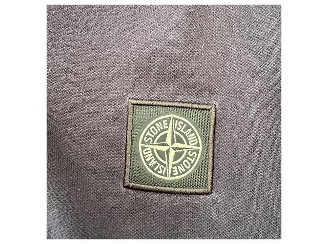 Stone Island Langarm-Poloshirt - Navyblau Dunkelblau - Ansicht 4