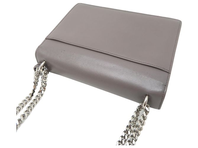 Borsa a tracolla Sunset da donna Saint Laurent Grigio - vista 4