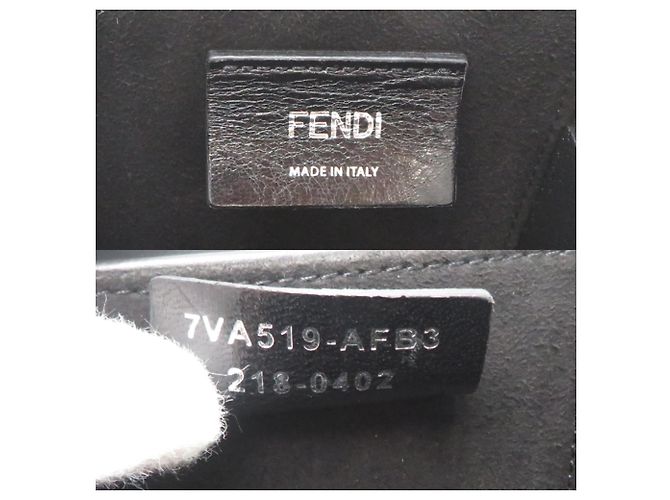 Borsa a tracolla Box da donna Fendi Nero - vista 7