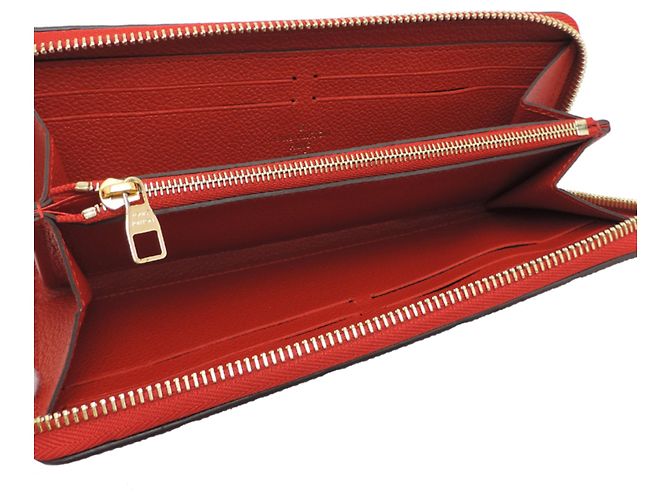 Cartera Long Clemence Louis Vuitton Roja - vista 5