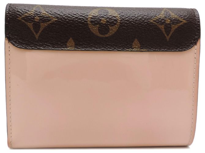 Cartera tríptico Louis Vuitton en Rose Ballerine Castaño Rosa Monograma - vista 2