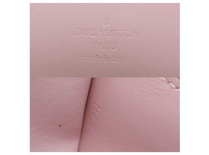 Cartera tríptico Louis Vuitton en Rose Ballerine Castaño Rosa Monograma - vista 6