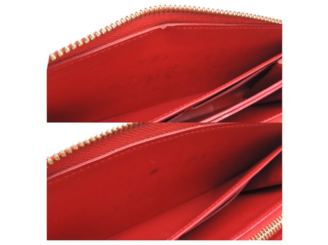 Louis Vuitton Zippy Wallet Dot Infinity Weiß Rot - Ansicht 10
