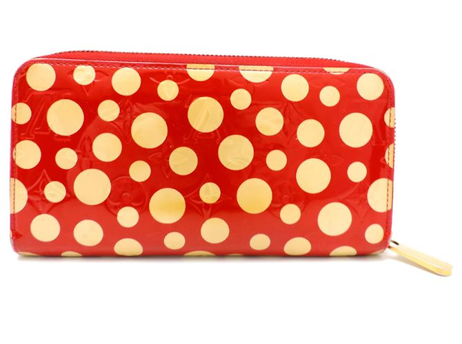 Louis Vuitton Zippy Wallet Dot Infinity Weiß Rot - Ansicht 2