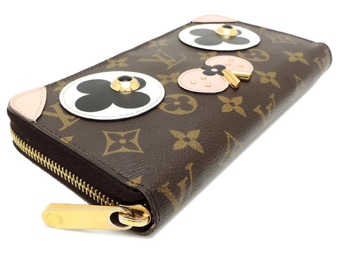 Louis Vuitton Zippy Wallet - Monogram Rose Ballerine Braun Pink - Ansicht 3