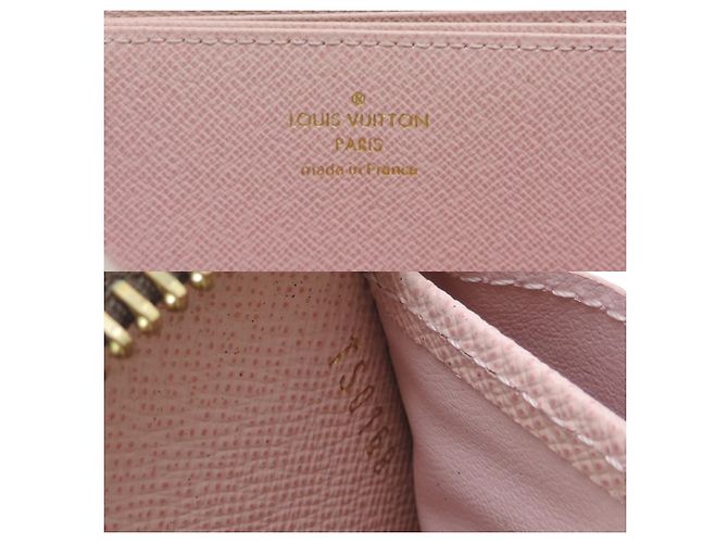 Louis Vuitton Zippy Wallet - Monogram Rose Ballerine Braun Pink - Ansicht 6
