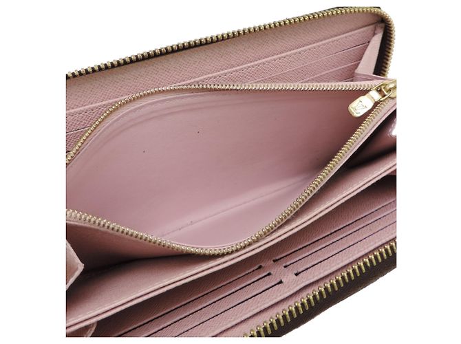 Louis Vuitton Zippy Wallet - Monogram Rose Ballerine Braun Pink - Ansicht 7
