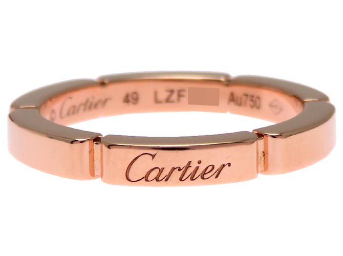 Anello Cartier 49 Maillon Panthère da donna in oro rosa 18K - vista 4