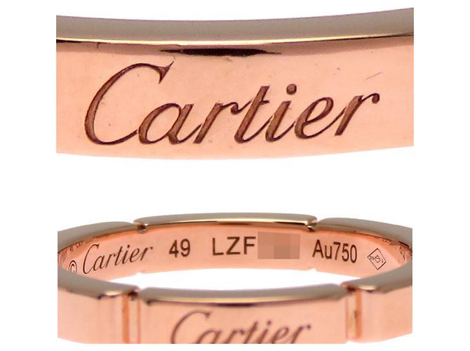 Anello Cartier 49 Maillon Panthère da donna in oro rosa 18K - vista 5
