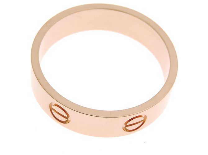 Cartier Anello Love Classic Band in oro rosa - vista 3