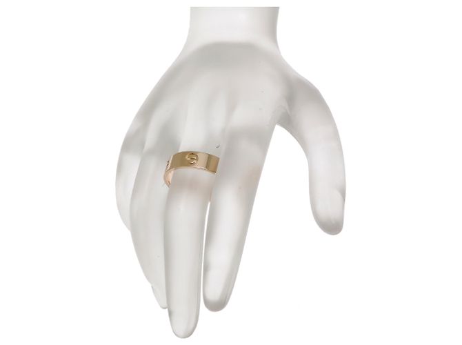 Cartier Anello Love Classic Band in oro rosa - vista 7