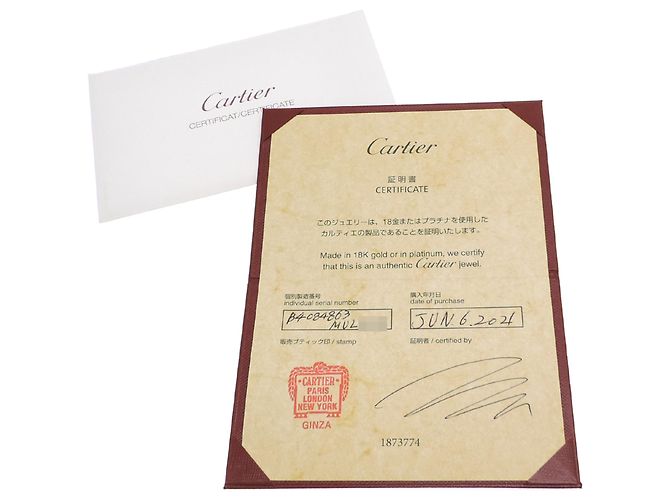 Cartier Anello Love Classic Band in oro rosa - vista 8