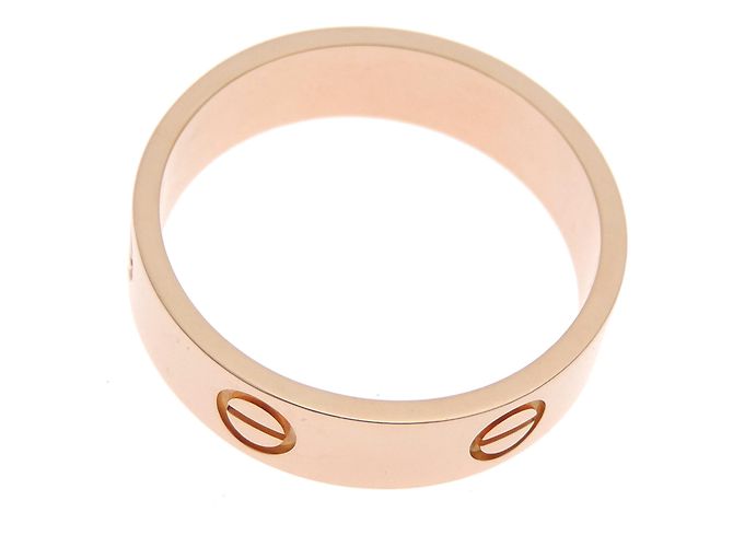 Anello Cartier Love Classic in oro rosa 18K - vista 3