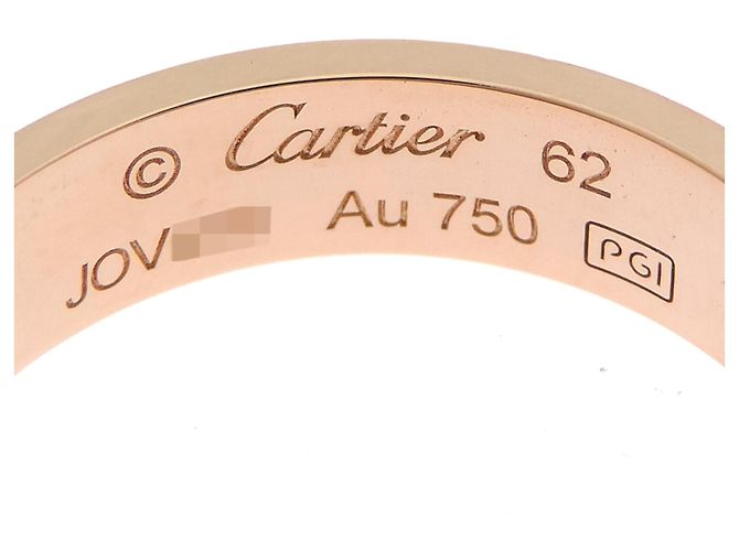 Anello Cartier Love Classic in oro rosa 18K - vista 5
