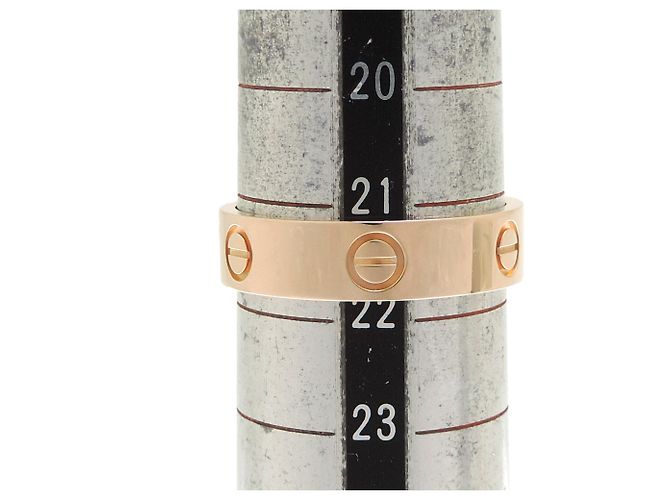 Anello Cartier Love Classic in oro rosa 18K - vista 6