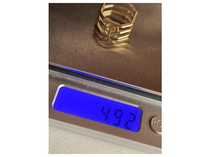 Anello Gucci Running in Oro Giallo 750 e Diamanti Neri Nero D'oro - vista 6
